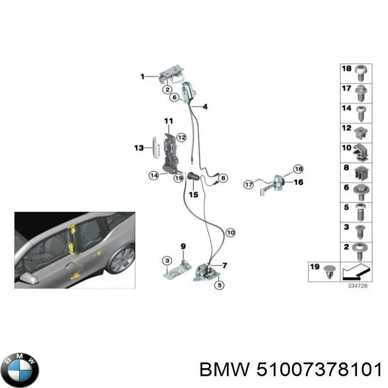  BMW 51007378101 preço, a partir de 10,25 USD