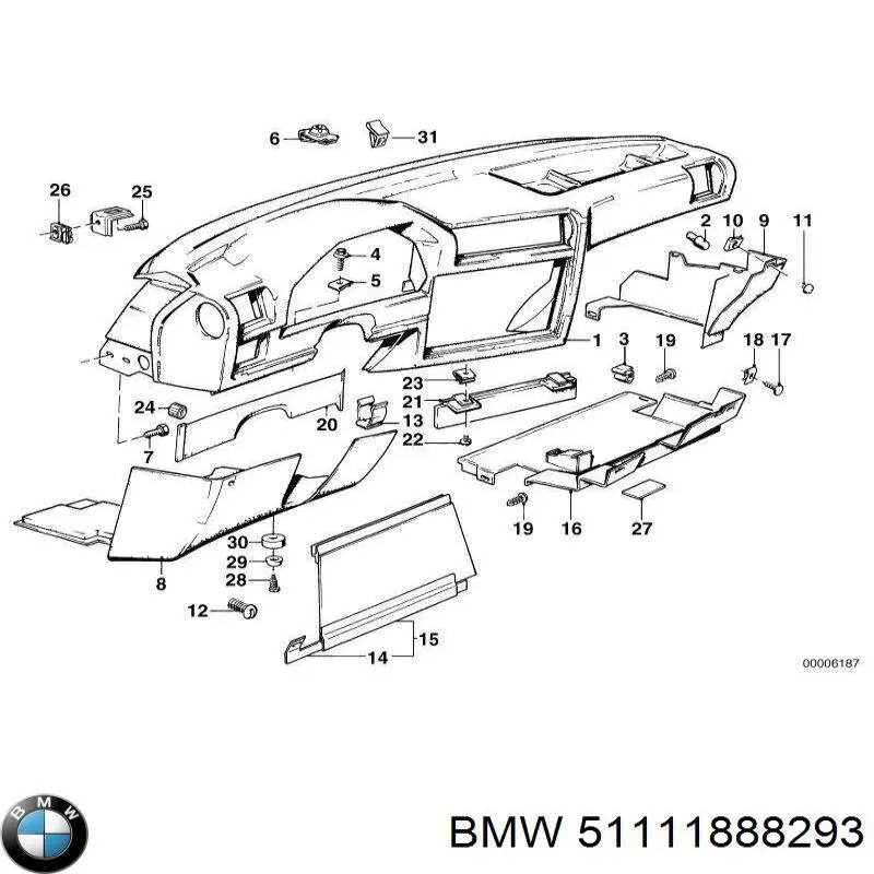 Compre 51111888293 BMW 