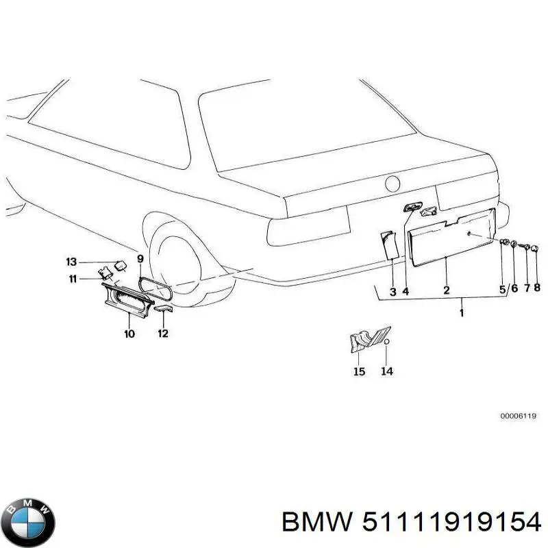  BMW 51111919154 preço, a partir de 19,05 USD