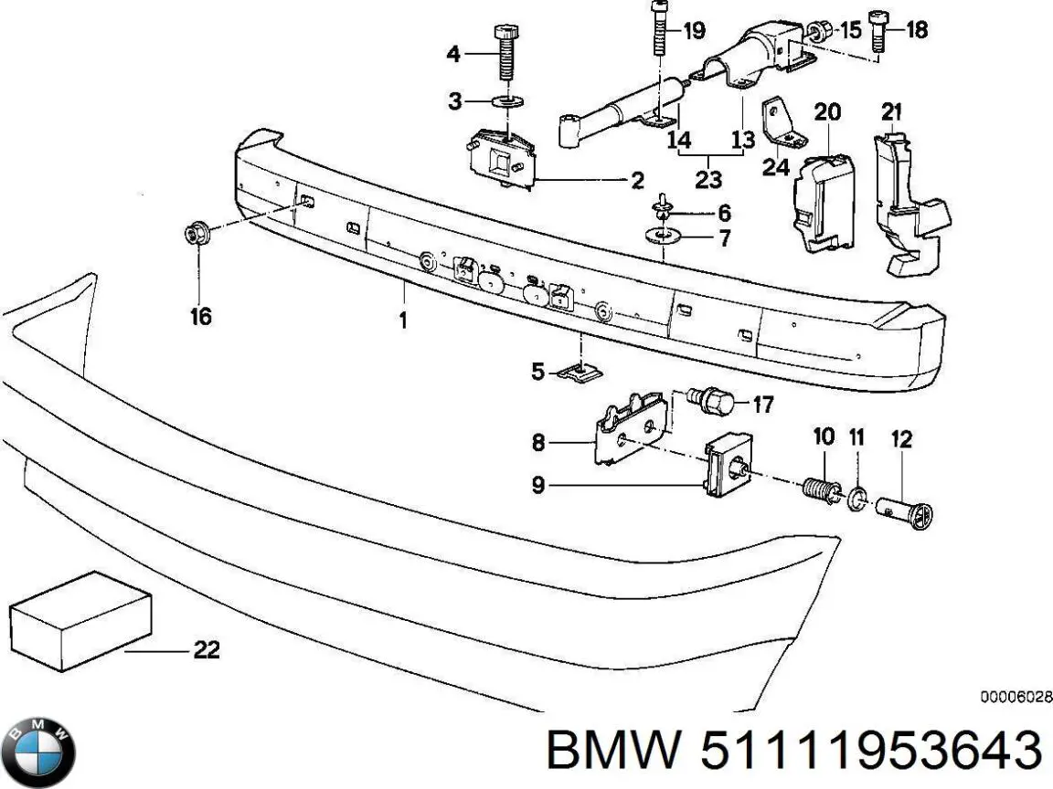  BMW 51111953643 preço, a partir de 15,33 USD