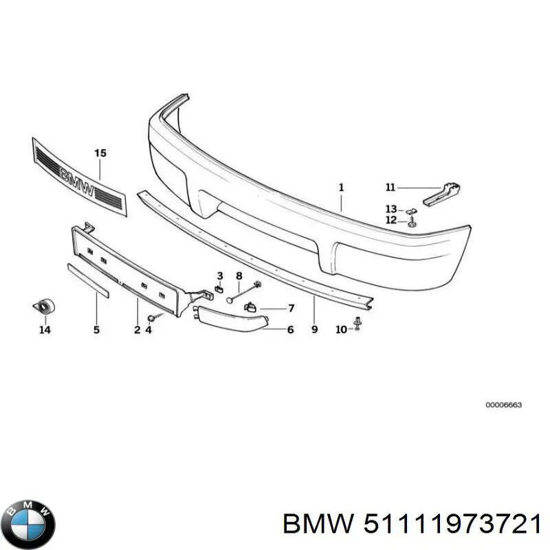  BMW 51111973721 preço, a partir de 0,32 USD