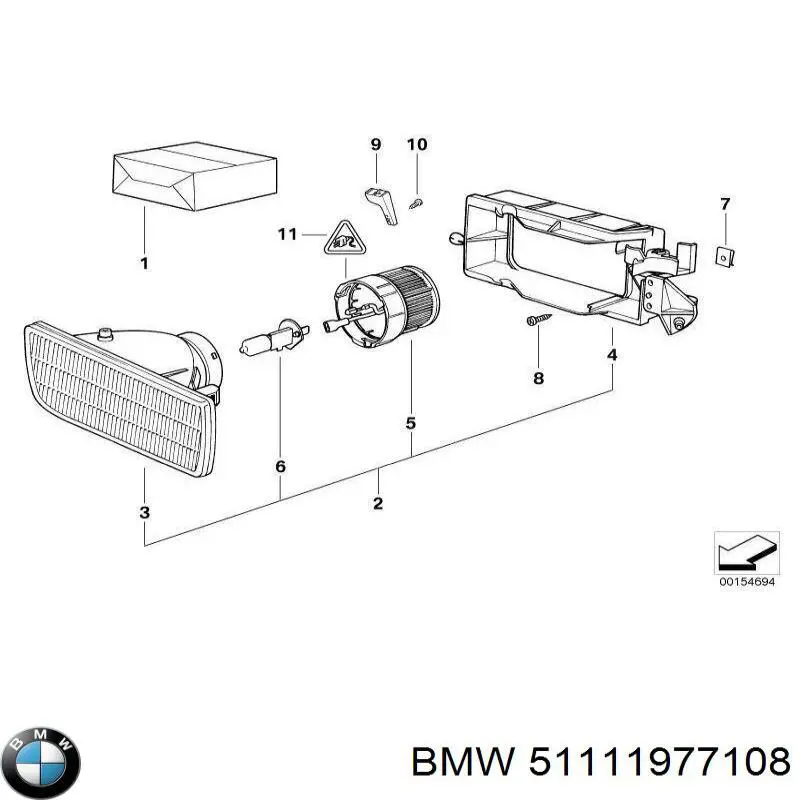 Compre 51111977108 BMW 