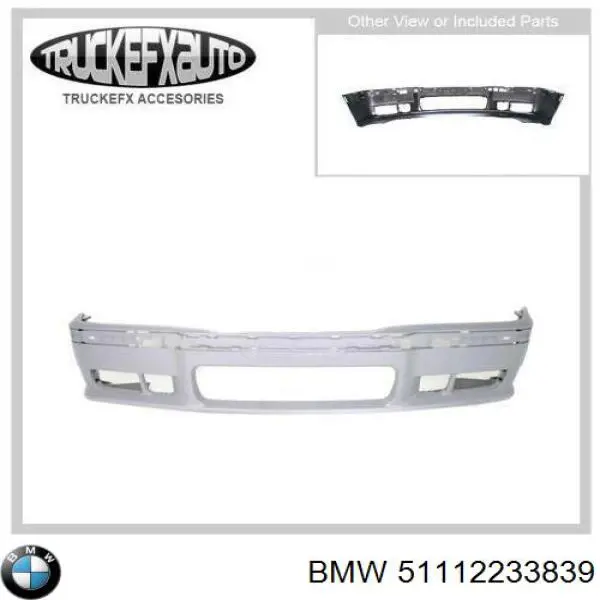 Compre 51112233839 BMW Pára-choque dianteiro