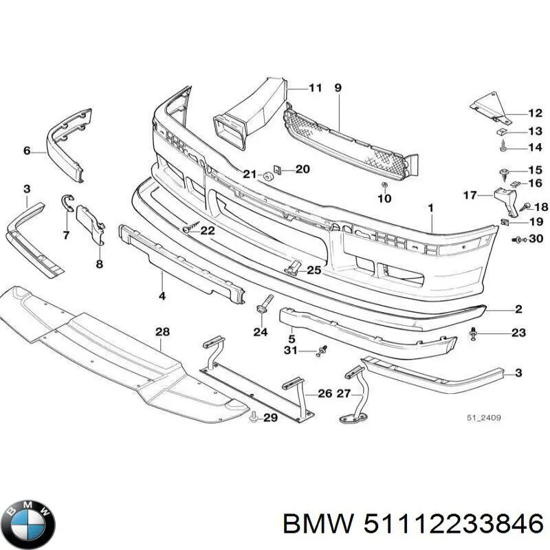  BMW 51112233846 preço, a partir de 10,67 USD