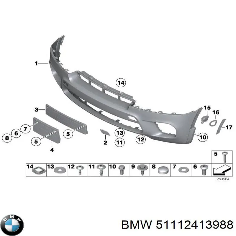 Compre 51112413988 BMW 
