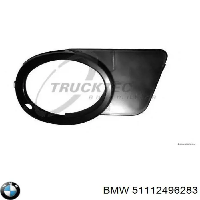 Borda (orla) das luzes de nevoeiro esquerda BMW 51112496283 preço, a partir de 25,30 USD