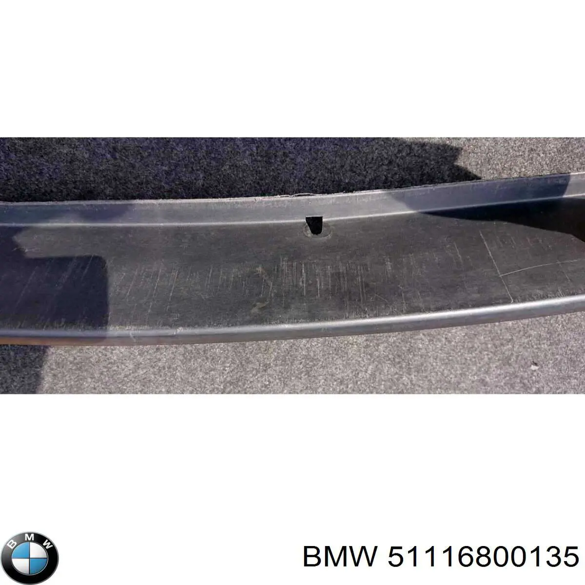 Spoiler do pára-choque dianteiro BMW 51116800135 preço, a partir de 47,43 USD