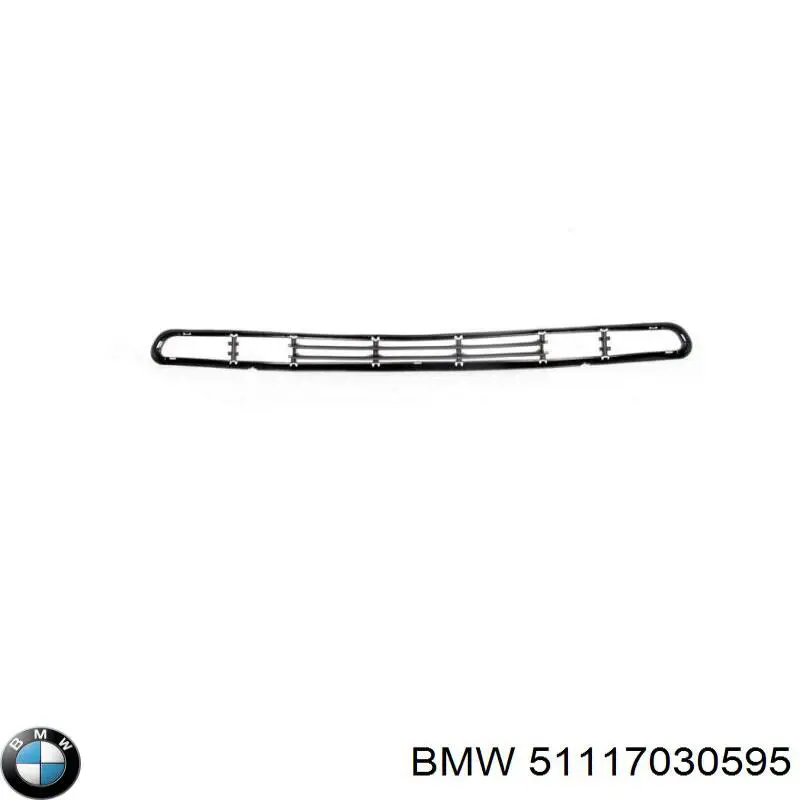 Grelha central do pára-choque dianteiro BMW 51117030595 preço, a partir de 18,09 USD