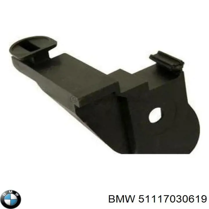 51117030619 BMW Consola dianteira de fixação do pára-lama dianteiro esquerdo