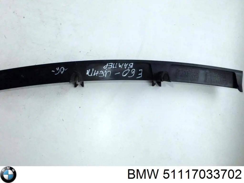 Compre 51117033702 BMW Grelha central do pára-choque dianteiro