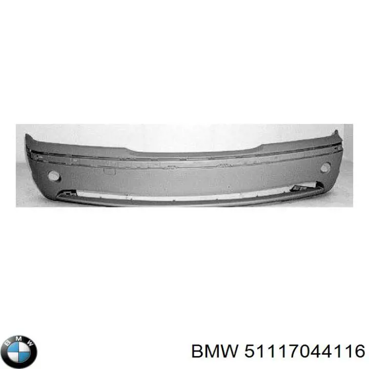 51117044116 BMW Pára-choque dianteiro
