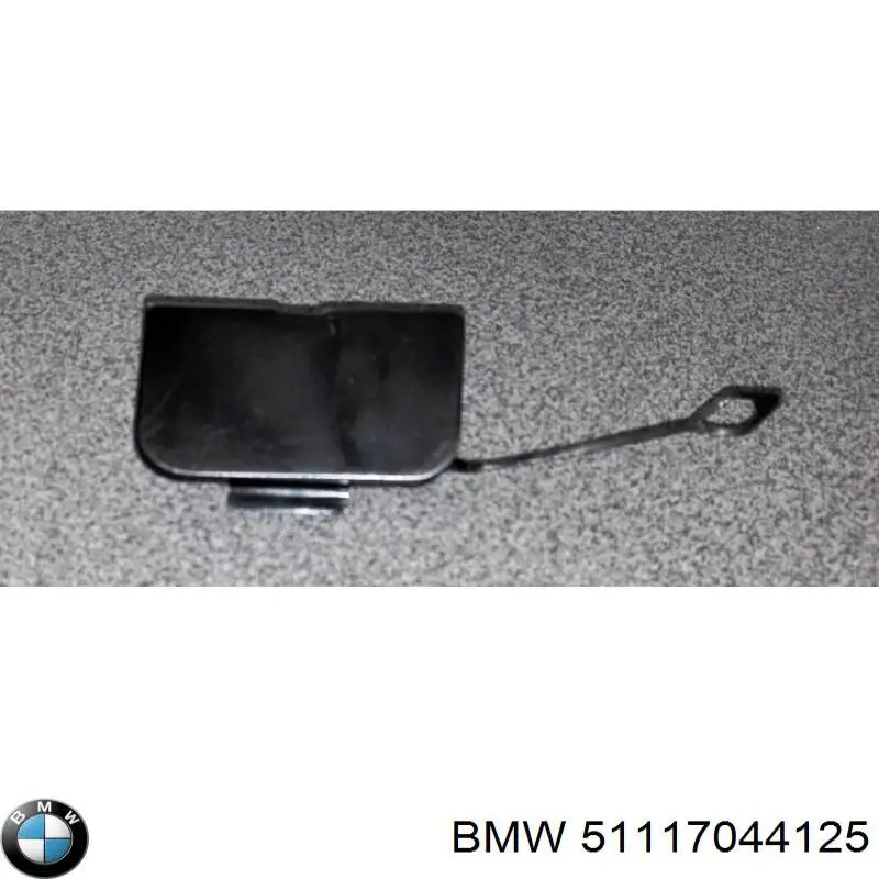 51117044125 BMW Tampão dianteira do pára-choque do gancho de reboque