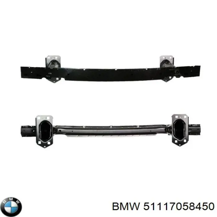 Compre 51117058450 BMW Reforçador do pára-choque dianteiro