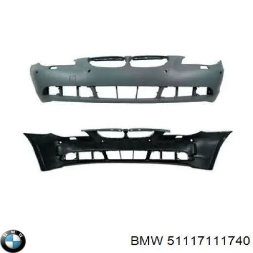 Pára-choque dianteiro BMW 51117111740 preço, a partir de 196,33 USD