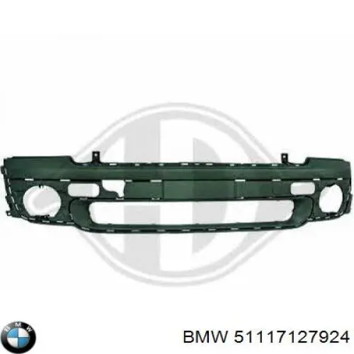 Pára-choque dianteiro 7127924 BMW