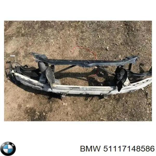 51117148586 BMW Reforçador do pára-choque dianteiro