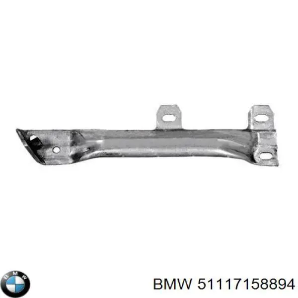 51117158894 BMW Consola do pára-choque dianteiro direito