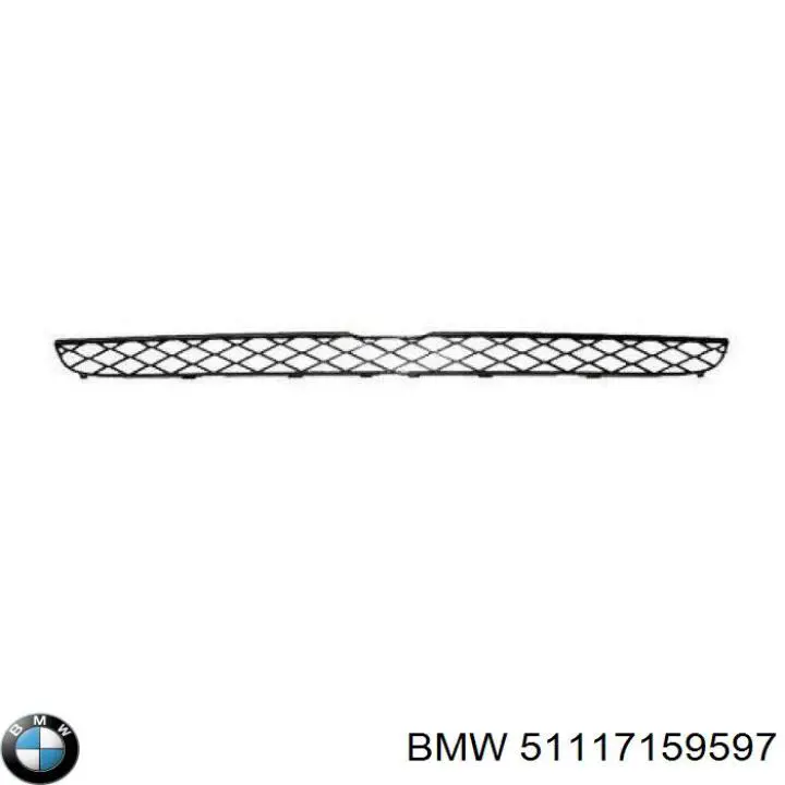 Grelha superior do pára-choque dianteiro BMW 51117159597 preço, a partir de 38,04 USD