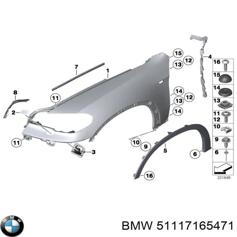  BMW 51127165471