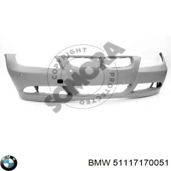 Pára-choque dianteiro BMW 51117170051 preço, a partir de 189,45 USD