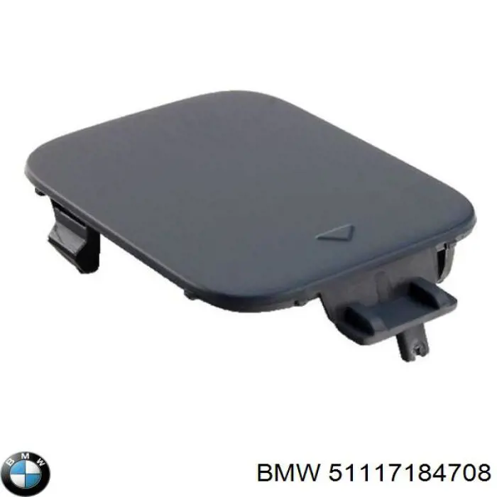51117184708 BMW Tampão dianteira do pára-choque do gancho de reboque