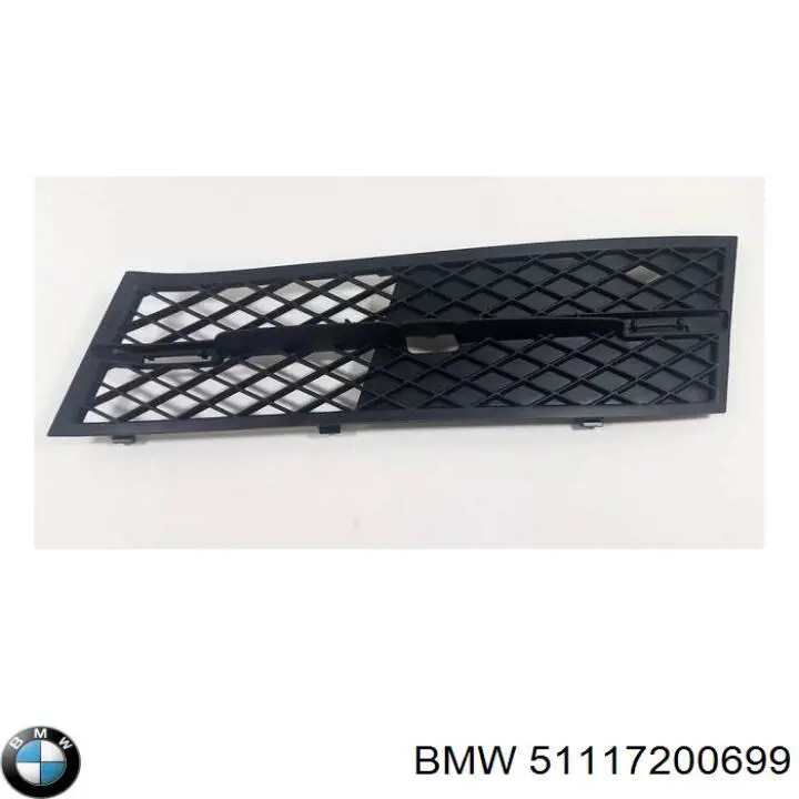 Grelha esquerda do pára-choque dianteiro BMW 51117200699 preço, a partir de 14,99 USD