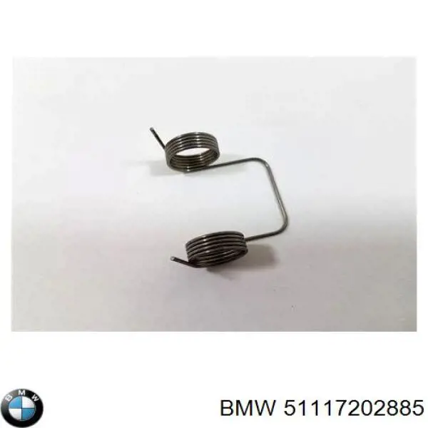 51117202885 BMW Mola de parafuso de fixação de tubo coletor