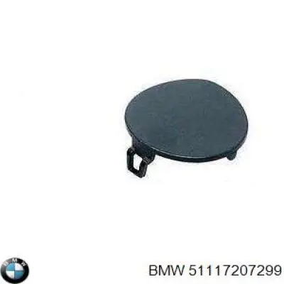 Compre 51117207299 BMW Tampão dianteira do pára-choque do gancho de reboque