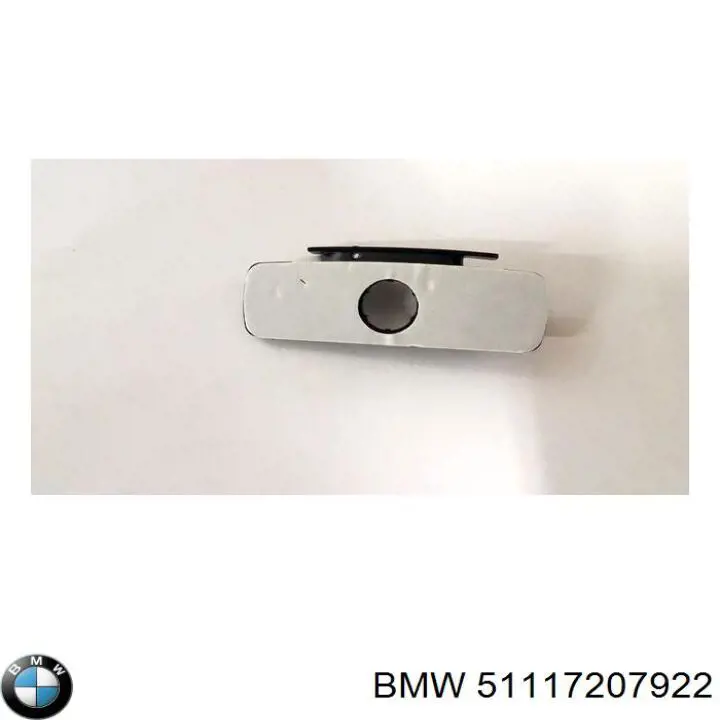51117207922 BMW Consola externa direita do pára-choque dianteiro