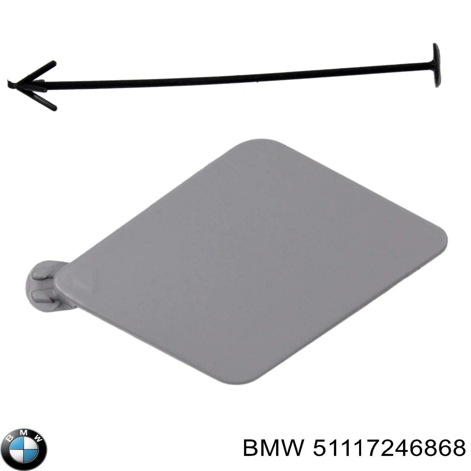 Tampão dianteira do pára-choque do gancho de reboque BMW 51117246868 preço, a partir de 12,55 USD