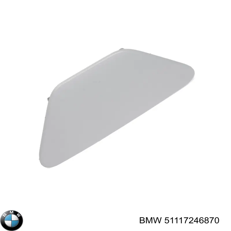 Compre 51117246870 BMW Placa sobreposta do injetor de fluido para lavador da luz dianteira