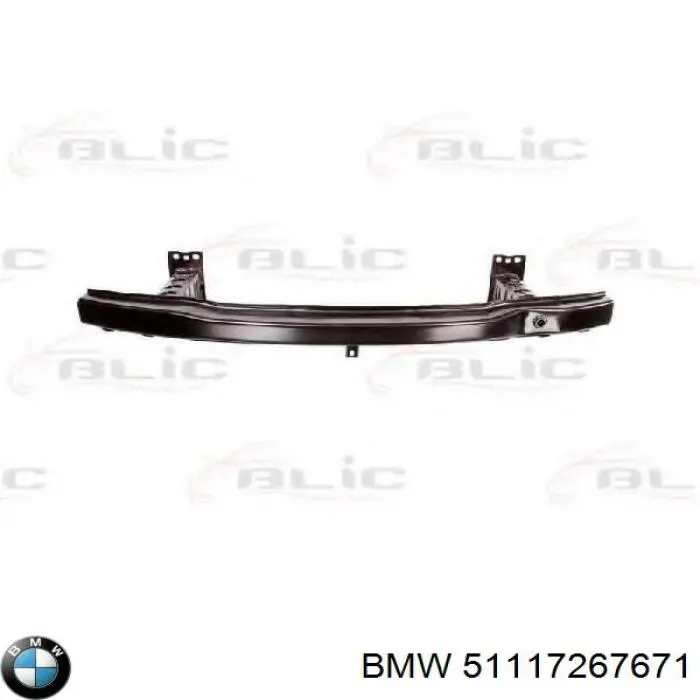 51117267671 BMW Reforçador do pára-choque dianteiro