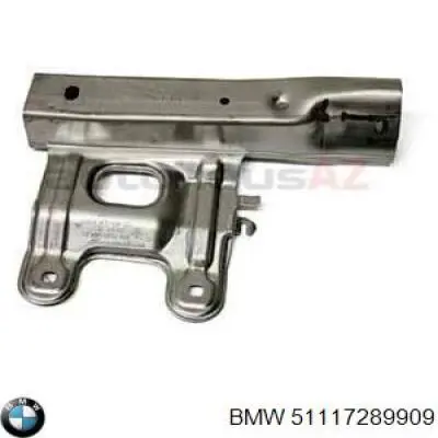 51117289909 BMW Consola de reforçador do pára-choque dianteiro