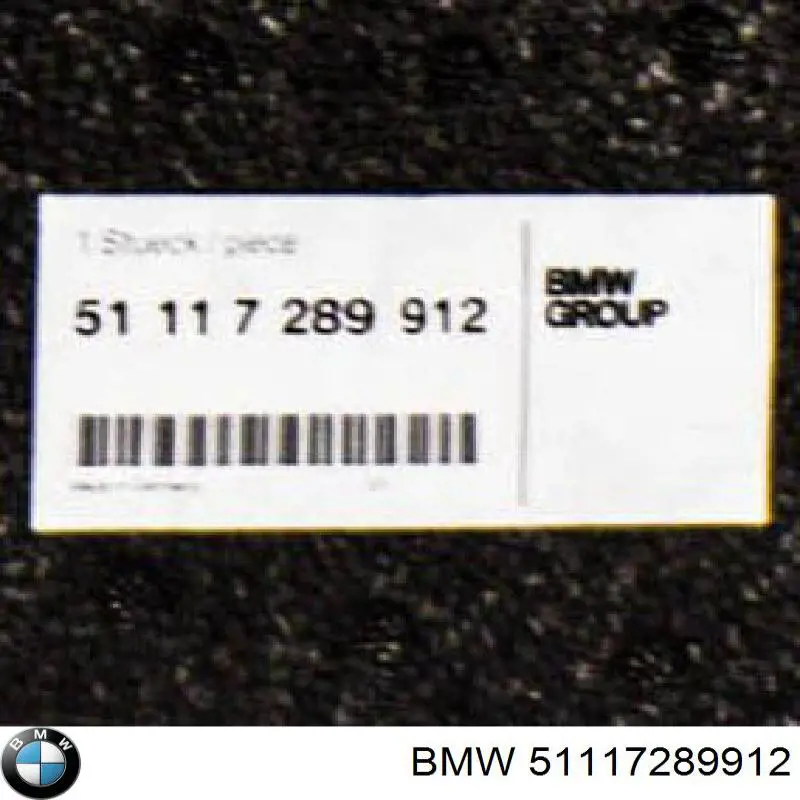 Compre 51117289912 BMW Absorvedor (enchido) do pára-choque dianteiro