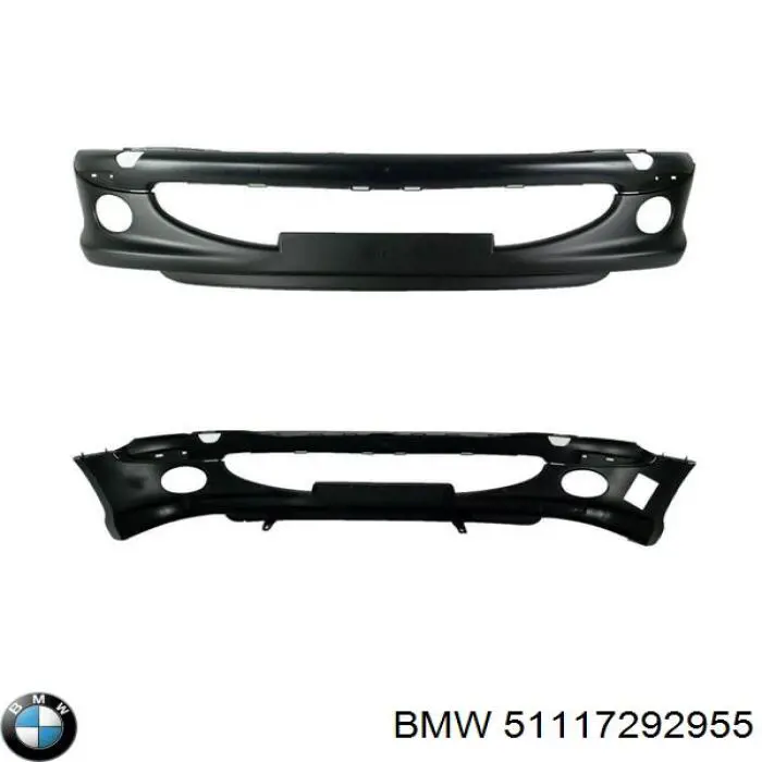 Pára-choque dianteiro BMW 51117292955 preço, a partir de 489,24 USD
