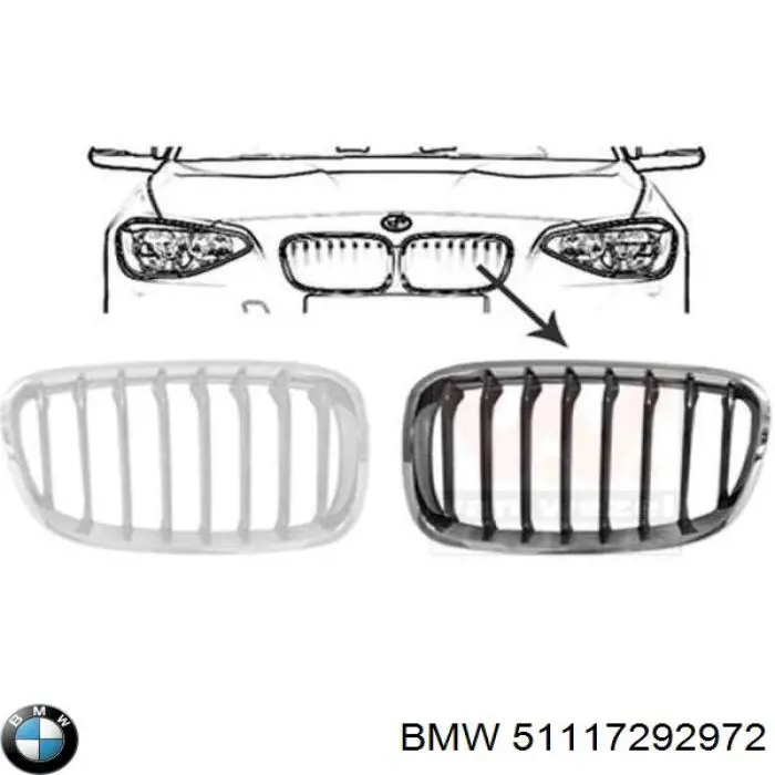 Pára-choque dianteiro BMW 51117292972 preço, a partir de  