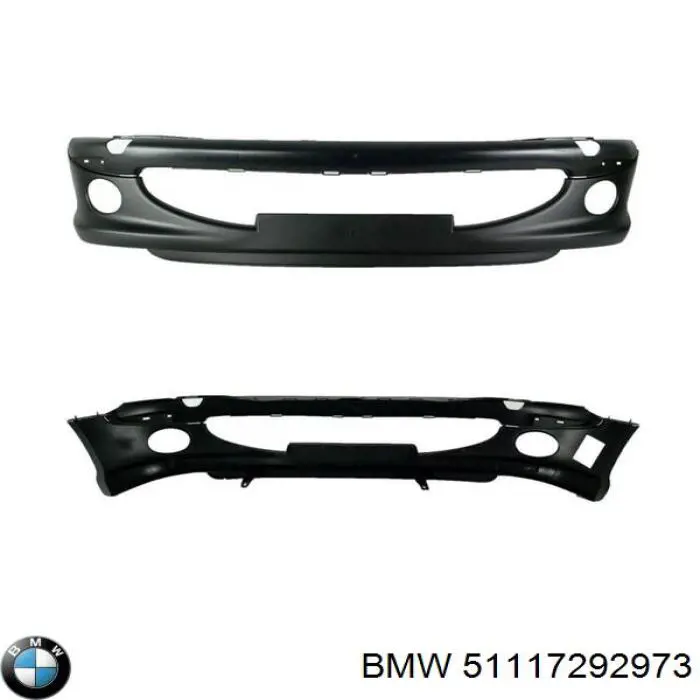 Compre 51117292973 BMW Pára-choque dianteiro