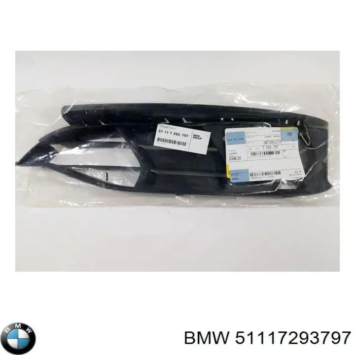 51117293797 BMW Grelha esquerda do pára-choque dianteiro