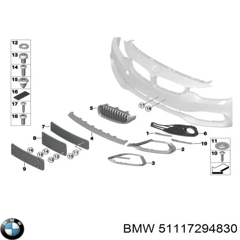 BMW 51117294830 preço, a partir de 75,39 USD