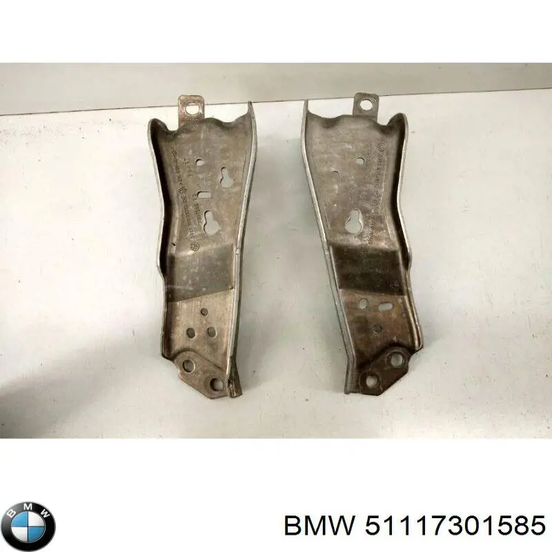 7301585 BMW Consola de reforçador do pára-choque dianteiro