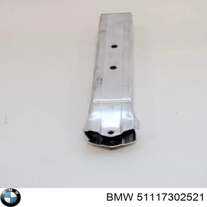 51117302521 BMW Consola de reforçador do pára-choque dianteiro