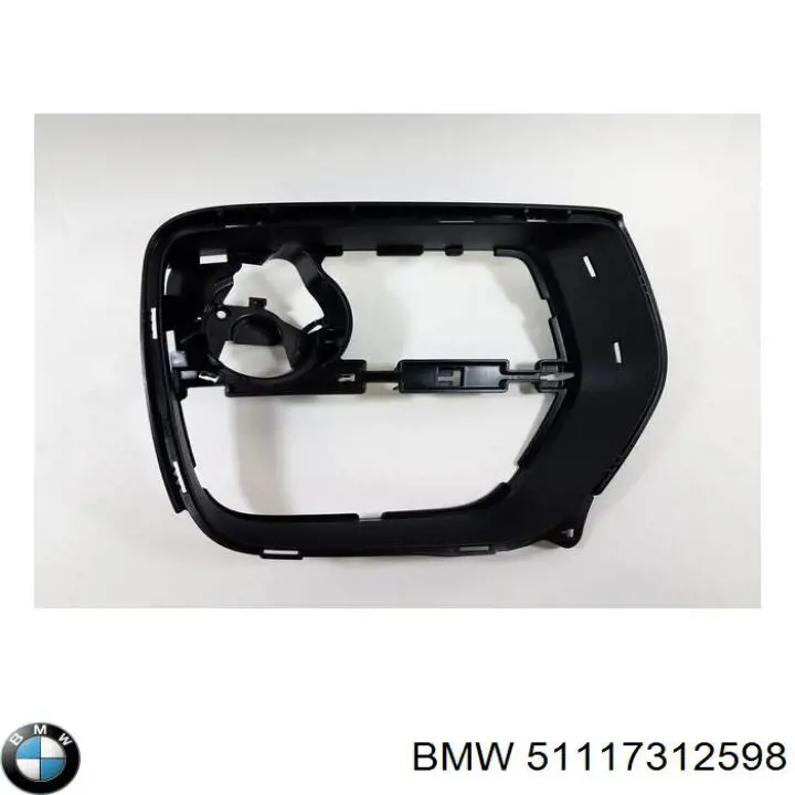 51117312598 BMW Carcaça de grelha do pára-choque dianteiro