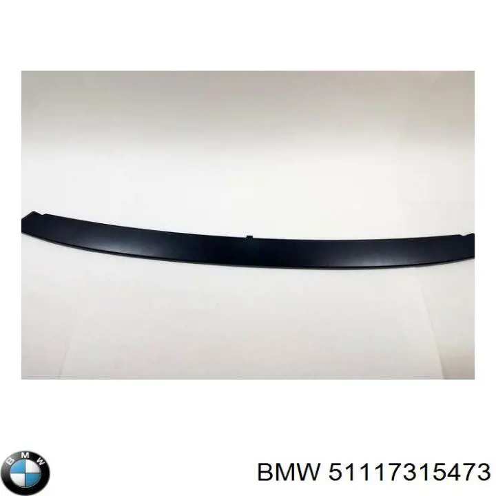 Placa sobreposta central do pára-choque dianteiro BMW 51117315473 preço, a partir de 46,49 USD