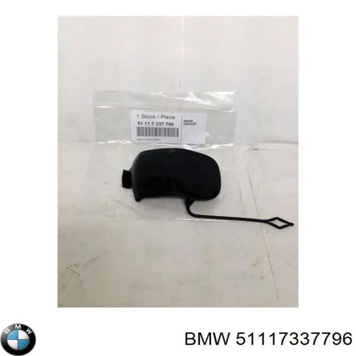 Tampão dianteira do pára-choque do gancho de reboque BMW 51117337796 preço, a partir de 46,90 USD