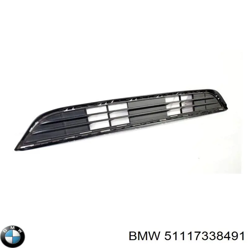 51117338491 BMW Grelha central do pára-choque dianteiro