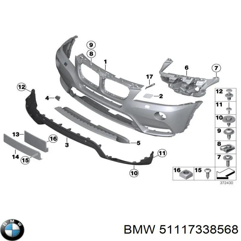 Placa sobreposta do injetor de fluido para lavador da luz dianteira BMW 51117338568 preço, a partir de 11,29 USD
