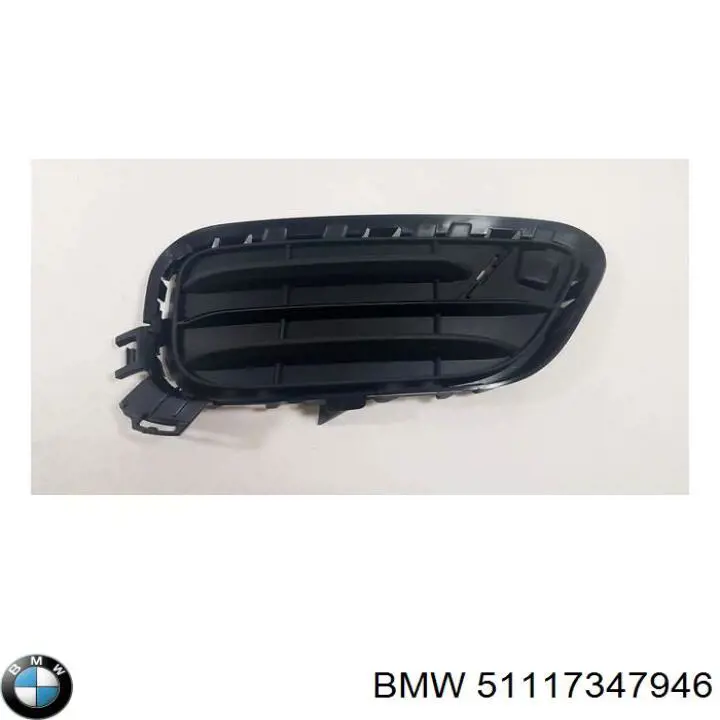51117347946 BMW Grelha direita do pára-choque dianteiro