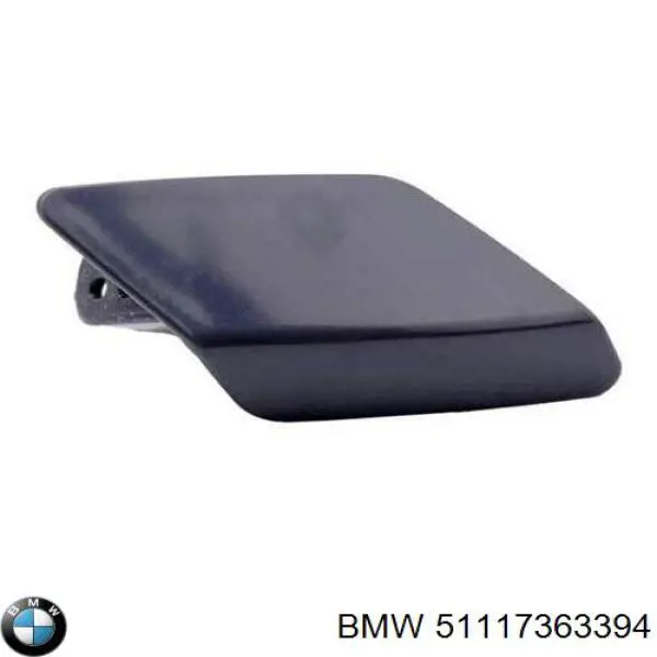51117363394 BMW Placa sobreposta do injetor de fluido para lavador da luz dianteira