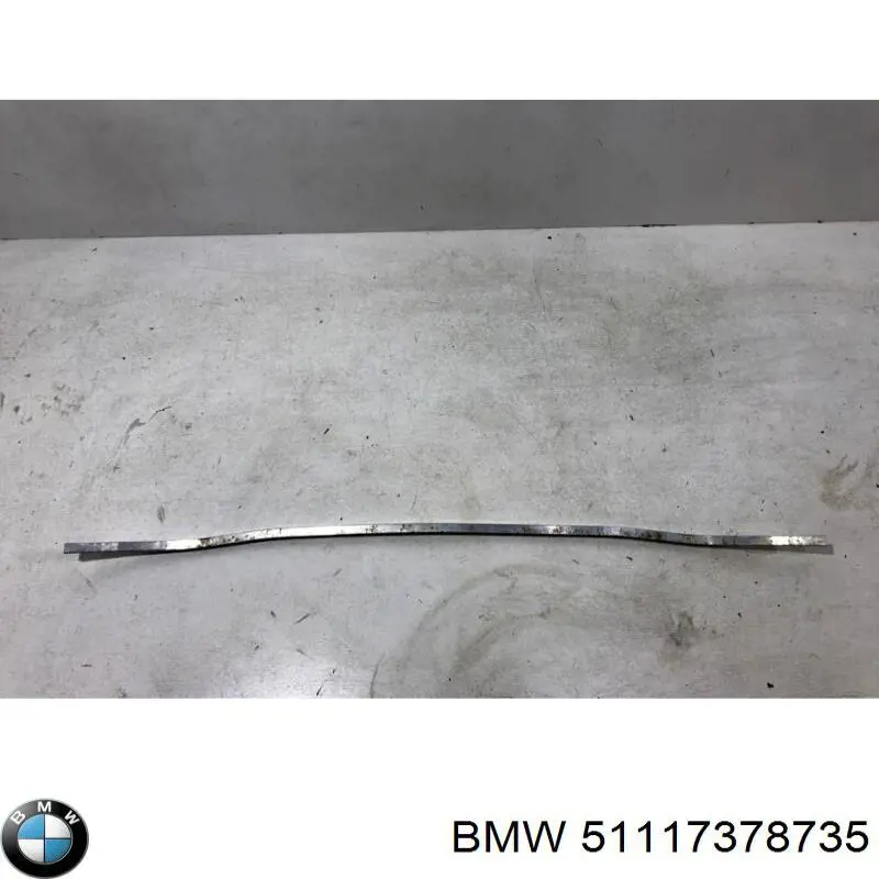 51117378735 BMW Reforçador do pára-choque dianteiro