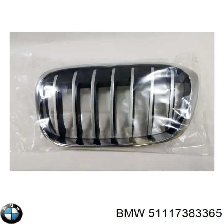 51117383365 BMW Grelha do radiador esquerda
